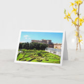Palazzo Barberini Gardens, Rom, Italien Karte (Gelbe Blume)