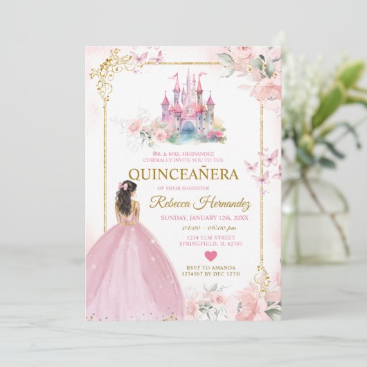 Palazzo Civico Villa dei Cedri Einladung (Stehend Vorderseite)