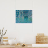 Palazzo da Mula, Venedig (1908) von Claude Monet Poster (Küche)