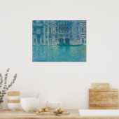 Palazzo da Mula, Venedig - Claude Monet Fine Art Poster (Küche)