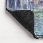Palazzo DA Mula Venedig durch Claude Monet Mousepad (Ecke)
