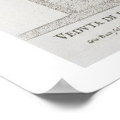 Palazzo di Santo Spirito, vom "Palazzi di Roma", Poster (Ecke)