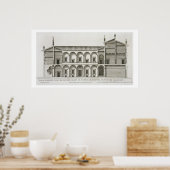 Palazzo di Santo Spirito, vom "Palazzi di Roma", Poster (Küche)