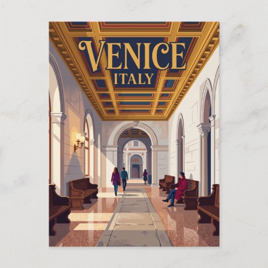 Palazzo Ducale Italien Postkarte (Vorderseite)