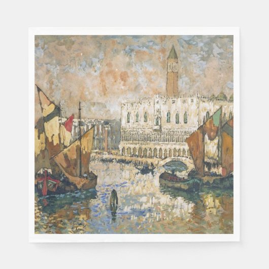 Palazzo Ducale (Palazzo) (Venedig, Italien) Serviette (Vorderseite)