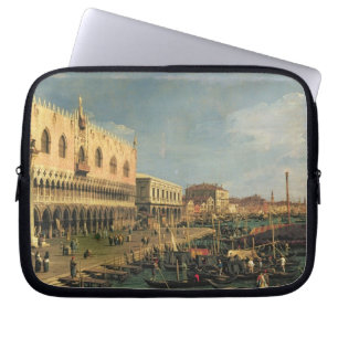 Palazzo Ducale und das Riva degli Schiavoni, Venic Laptopschutzhülle