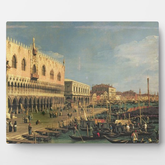 Palazzo Ducale und Riva degli Schiavoni, Venedig Fotoplatte (Vorderseite)