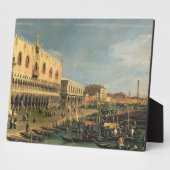 Palazzo Ducale und Riva degli Schiavoni, Venedig Fotoplatte (Seite)