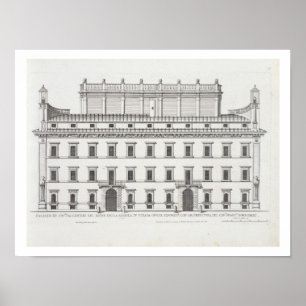 Palazzo Falconieri, Rom, von "Palazzi Di Rom", Poster