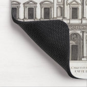 Palazzo Farnese, von "Palazzi Di Rom", Teil I, p Mousepad (Ecke)
