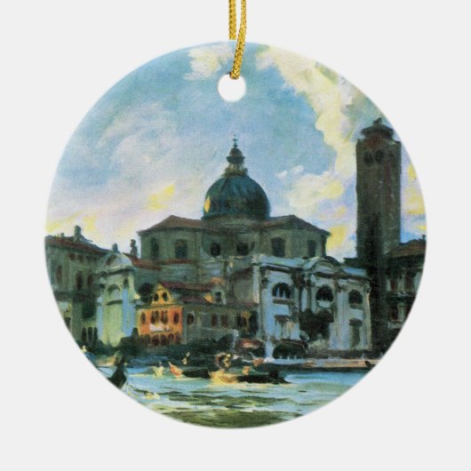 Palazzo Labia, Venedig von John Singer Sargent Keramik Ornament (Vorne)
