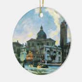 Palazzo Labia, Venedig von John Singer Sargent Keramik Ornament (Links)