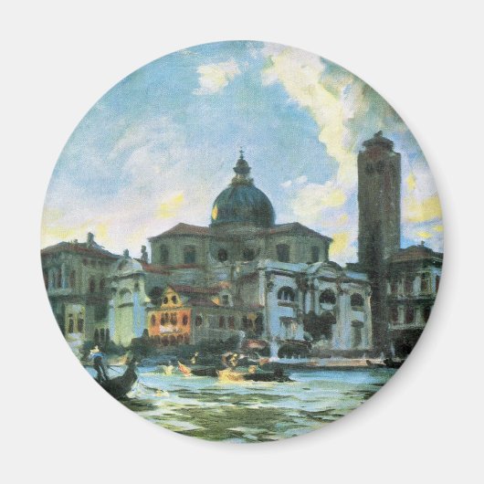 Palazzo Labia, Venedig von John Singer Sargent Magnet (Vorne)