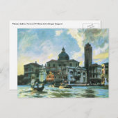 Palazzo Labia, Venedig von John Singer Sargent Postkarte (Vorne/Hinten)