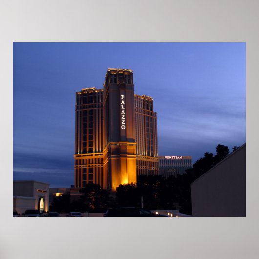 Palazzo Las Vegas Poster (Vorne)