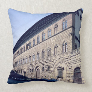 Palazzo Medici-Riccardi, angefangen 1444 (Foto) Kissen