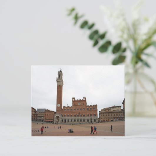 Palazzo Pubblico Postkarte (Stehend Vorderseite)
