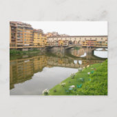 Palazzo Vecchio Brücke Postkarte (Vorderseite)