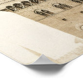 Palazzo Vecchio oder Palazzo della Signoria, Fl Poster (Ecke)