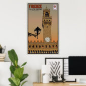 Palazzo Vecchio Tower Poster (Heimbüro)