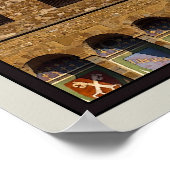 Palazzo Vecchio Tower Poster (Ecke)