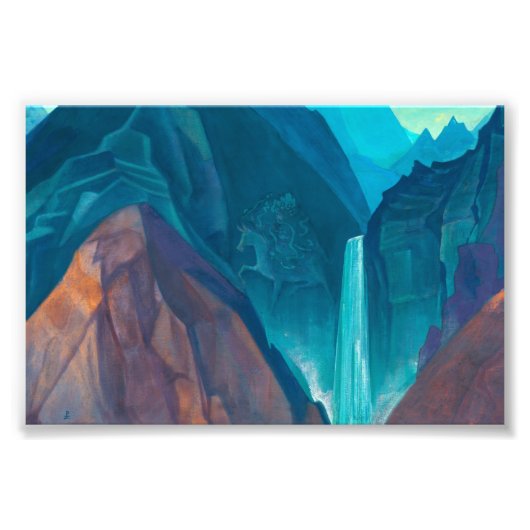 Palden Lhamo von Nicholas Roerich Fotodruck (Vorne)