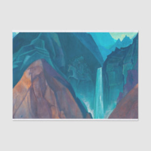 Palden Lhamo von Nicholas Roerich Seidenpapier