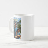 Pale Ak Gou -Kaffeetasse Kaffeetasse (Vorderseite Links)