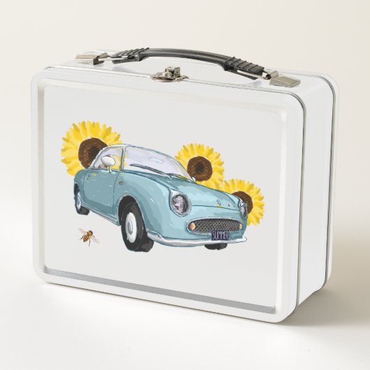 Pale Aqua Figaro lunch box (Vorderseite)