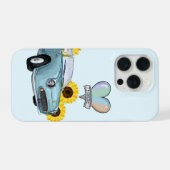 Pale Aqua Figaro phone case - telefoonhoesje iPhone Hülle (Rückseite (Horizontal))