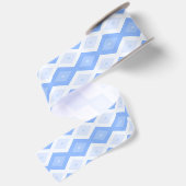 Pale blue diamond pattern satinband (Rückseite)