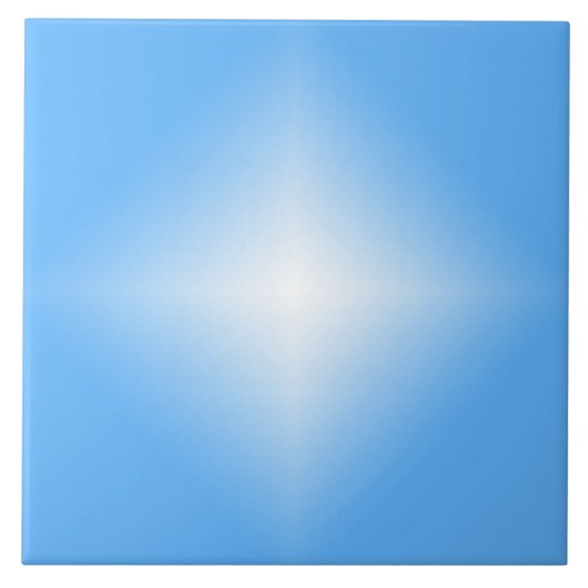 Pale Blue Diamond Shine Fliese (Vorderseite)