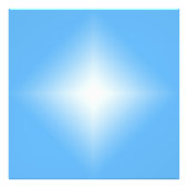 Pale Blue Diamond Shine Fotodruck (Vorne)