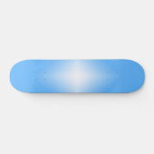 Pale Blue Diamond Shine Skateboard (Horizontal)