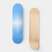 Pale Blue Diamond Shine Skateboard (Vorderseite)
