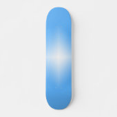 Pale Blue Diamond Shine Skateboard (Vorne)