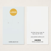 PaLe Blue passt sich Ihrem Logo an (Vorne & Hinten)