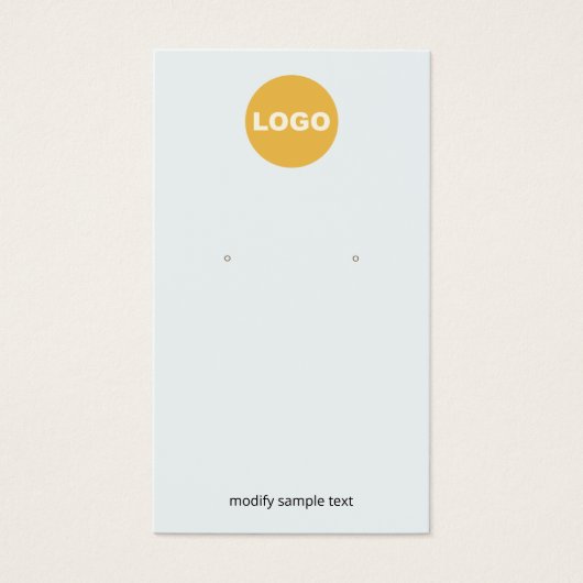 PaLe Blue passt sich Ihrem Logo an (Vorderseite)