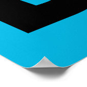 Pale Blue Poster (Ecke)