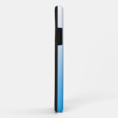 Pale Blue Two Tone iPhone Case (Hinten/Rechts)