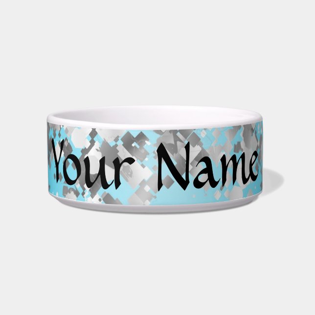 Pale Blue und Falglitter Napf (Vorderseite)