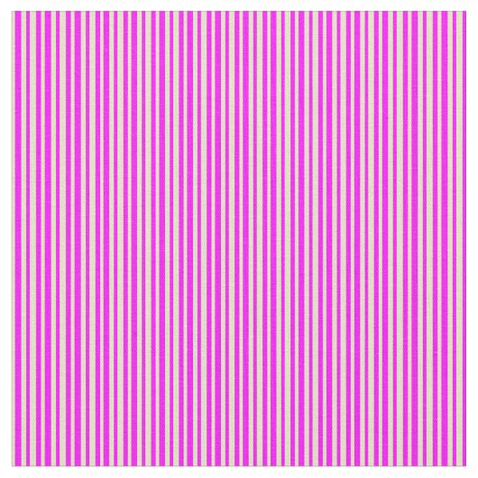 Pale Goldenrod & Fuchsia Lines Stoff (Nahaufnahme)