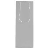 Pale Gray Geometric Pattern - Summer Decor Geschenktüte Für Weinflaschen (Vorderseite)