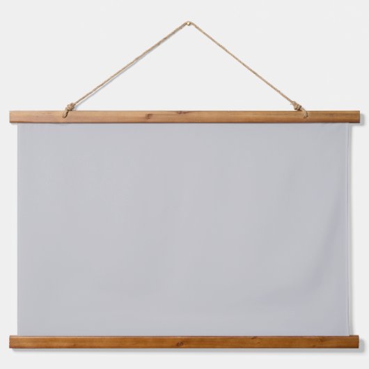 Pale Gray Geometric Pattern - Summer Decor Wandteppich Mit Holzrahmen (Vorne)