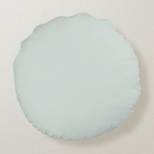 Pale Green-Blue Solid Color - 2022 Colour - Hue Rundes Kissen