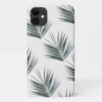 Pale Green Palm Tree Leaf iPhone 11 Fall