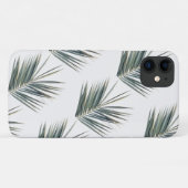 Pale Green Palm Tree Leaf iPhone 11 Fall Case-Mate iPhone Hülle (Rückseite (Horizontal))