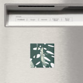 Pale Green Pastel Schweizer Käse Pflanze Magnet (In Situ (Geschirrspüler))