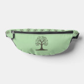 🌳 Pale Green Tree of Life Fanny Pack - Travel Bauchtasche (Ablage )