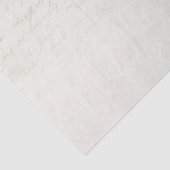 Pale Lavender Blume Script Beige Hintergrund Seidenpapier (Ausschnitt)